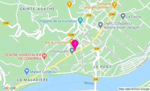 Localisation Catherine Fermentaos