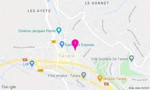 Localisation Lucie Ruf