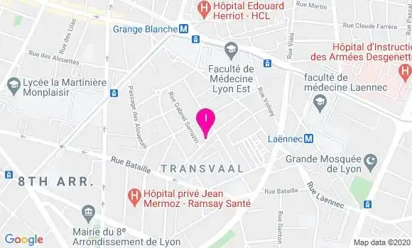 Localisation Alexandra Seguin