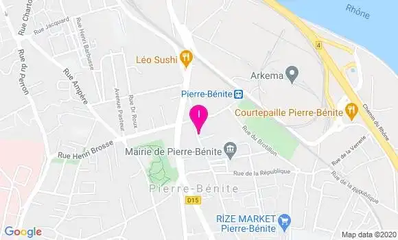 Localisation Danielle Sagnes