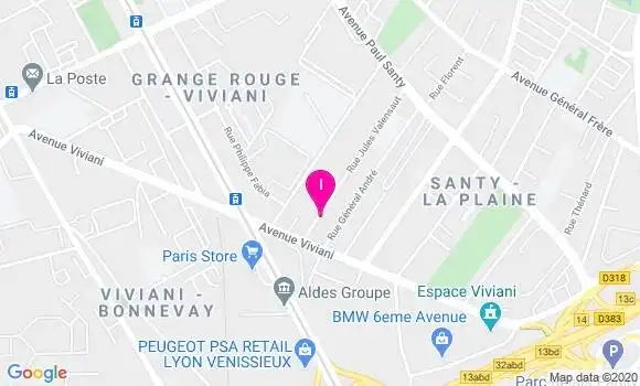 Localisation Georges Gimenez