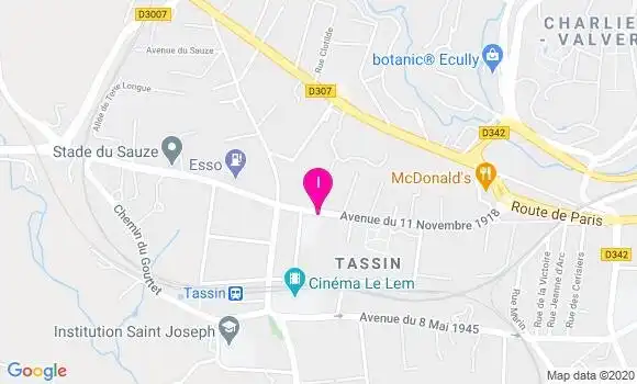 Localisation Nicolas Garet