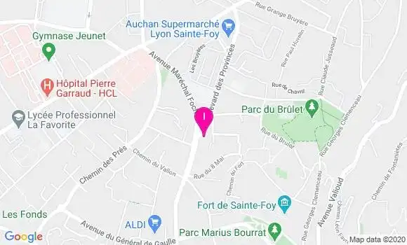 Localisation Pascale Guingand