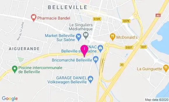 Localisation Priscille Degreaux