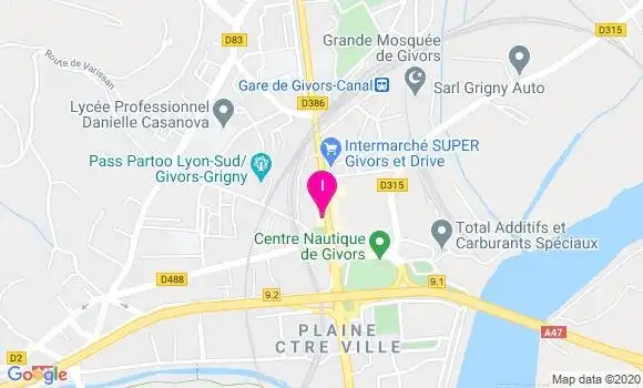 Localisation Laurent Guilhot