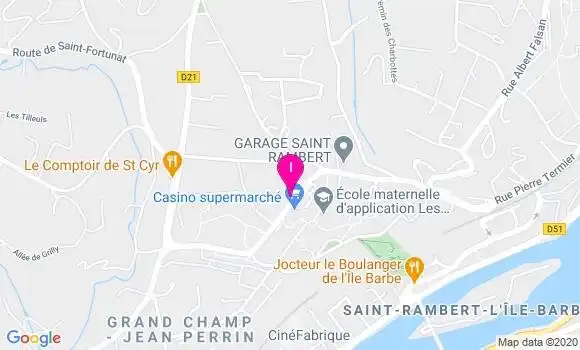Localisation Isabelle Lerouge