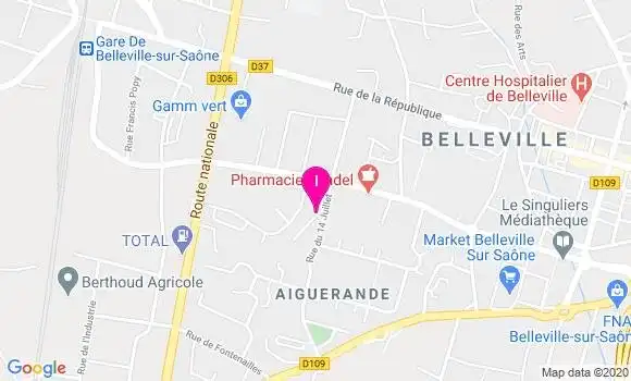 Localisation Corinne Manigand