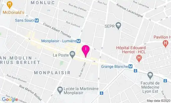 Localisation Gregory George