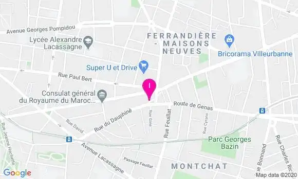 Localisation Jacky Henry