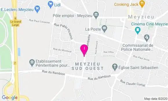 Localisation Yveline Pamphile