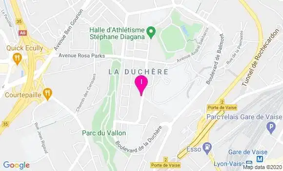 Localisation Christiane Sliwinski