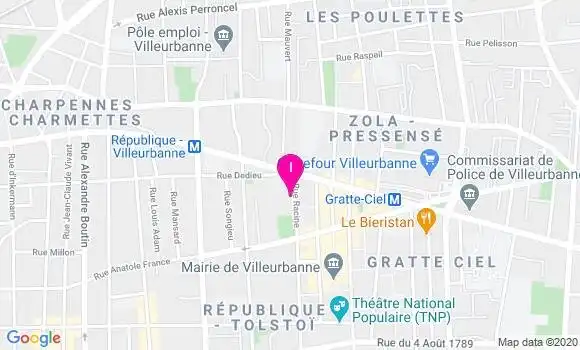 Localisation Jean Ruffin Saki
