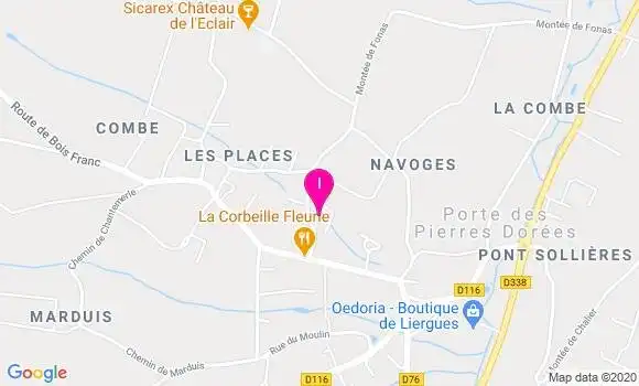 Localisation Anne Lise Martire