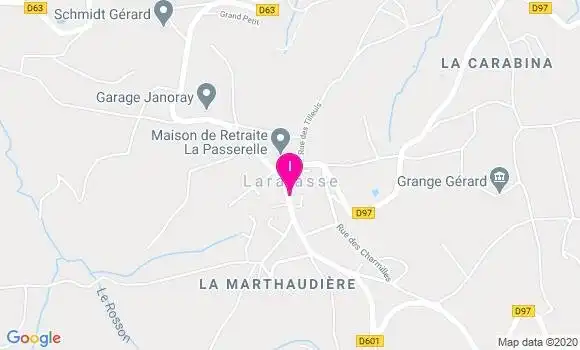 Localisation Sandrine Moraud