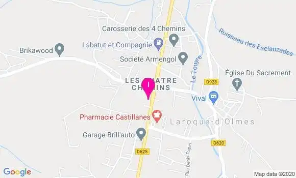 Localisation Nathalie Delmas