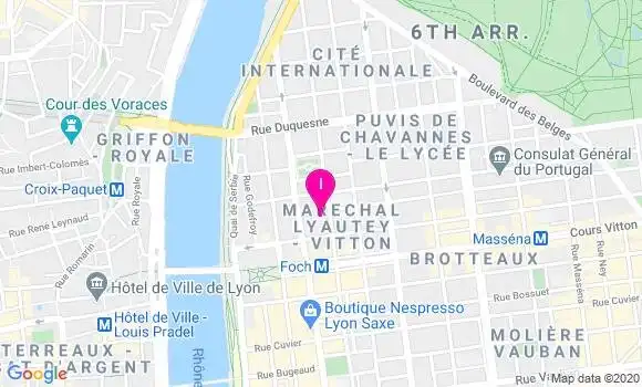 Localisation Caroline Mennesson