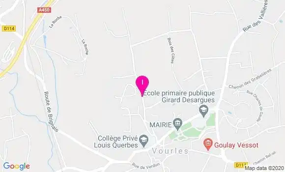 Localisation Francoise Manevy