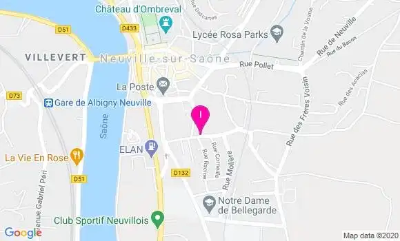 Localisation Laurent Metery