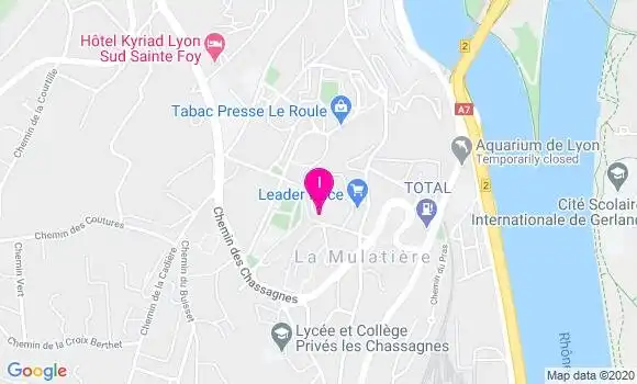 Localisation Nathalie Di Palma