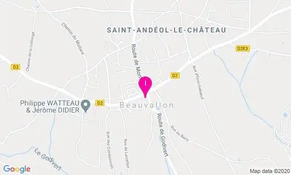 Localisation Adelaide Pelletier