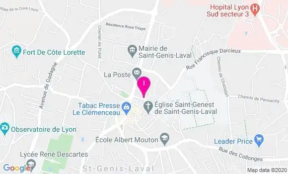 Localisation Hubert Salaud