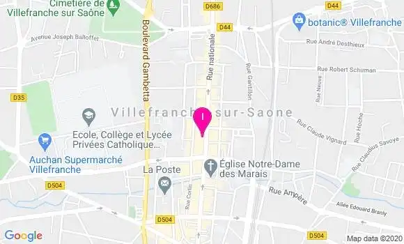 Localisation Fouzia Aissaoui