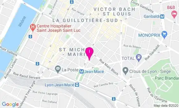 Localisation Pauline Sarre