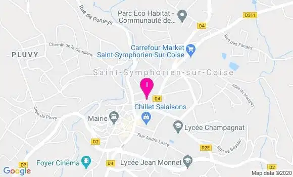 Localisation Jacqueline Azoulay