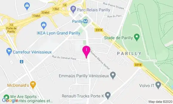 Localisation Francois Xavier Diaz
