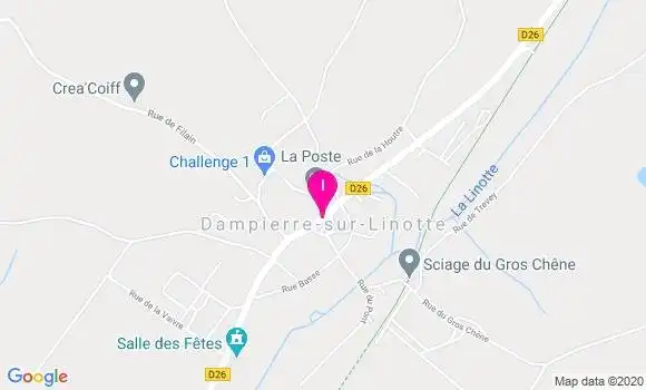 Localisation Maud Josso Daval
