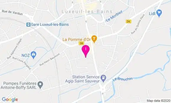 Localisation Milene Bolle