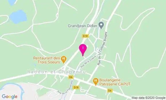 Localisation Christelle Chappuis