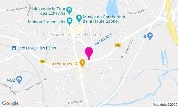 Localisation Jean Benoit Beugnot