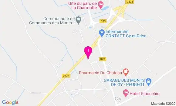 Localisation Fabienne Monnard