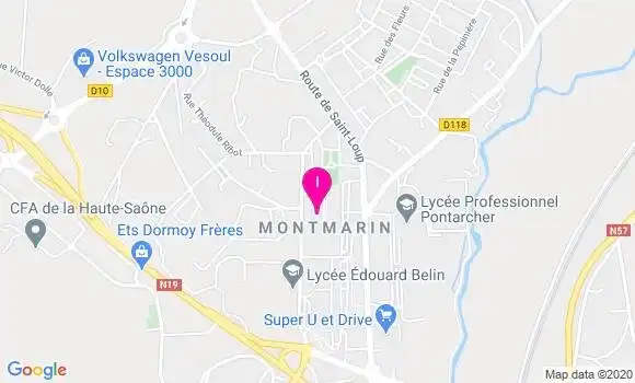 Localisation Isabelle Oudin