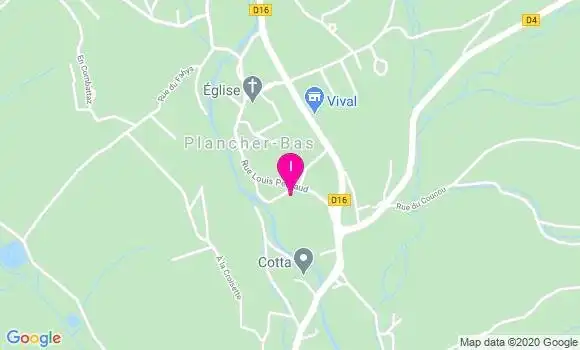 Localisation Carinne Gerard