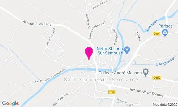 Localisation Christophe Ladier