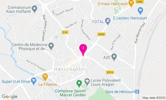 Localisation Floriane Lenne