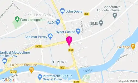 Localisation Celine Garret Miranda