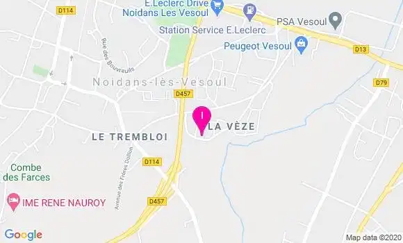 Localisation Lydie Defrain