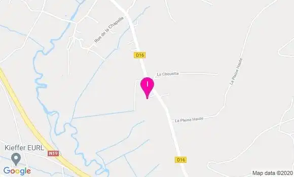 Localisation Nadine Etienne
