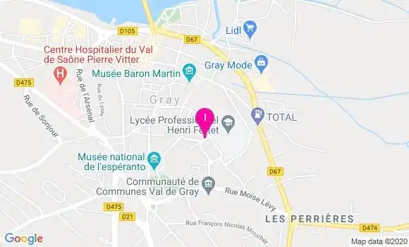 Localisation Marie Anne Fouillot