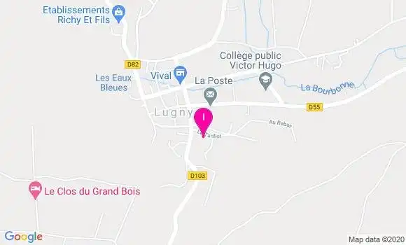 Localisation Anne Lorenzini Desmaizieres