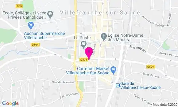 Localisation Anne Marie Gardette