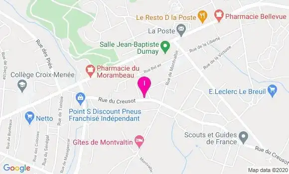Localisation Madeleine De Oliveira
