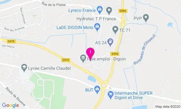 Localisation Anne Marie Jacob