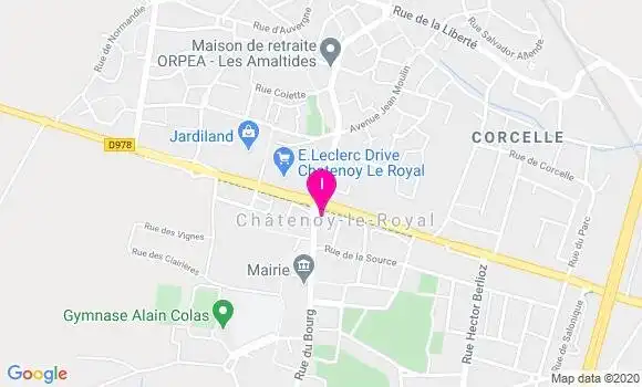 Localisation Isabelle Pallot