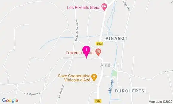 Localisation Magalie Francisco