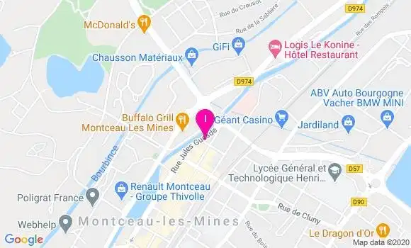 Localisation Delphine Baudin