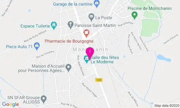 Localisation Aurelie Lafouge